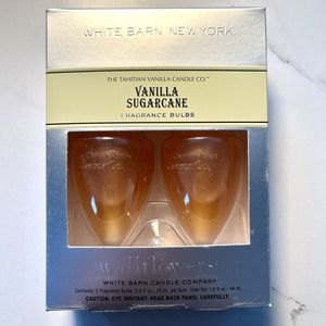 Bath & Body Works White Barn Vanilla Sugarcane Wallflower Refills New